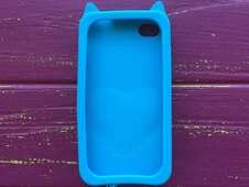 3D КОШКИ Любов iPhone 4 Синий - 2