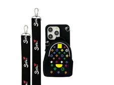 Накладка Backpack with strap iPhone 14 Pro black - 2