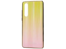 TPU+Glass Gradient Disk Huawei P30 Pink - 1