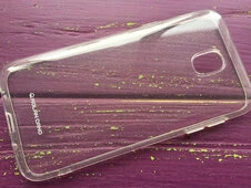 Силикон Золотая Пыль Samsung J330 - 6