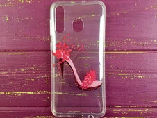 Силікон Samsung A20/A30/M10s Flower shoe - 1