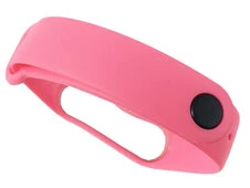 Силиконовый ремешок Mi Band 3/4 розовый - 2