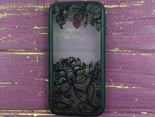 Rock Tatoo Art Samsung J330 Черные цветы - 1