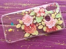 Flowers Confetti Samsung A10s Rose - 3