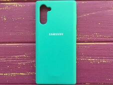 Копия оригинала низ Samsung Note 10 бирюзовый - 1