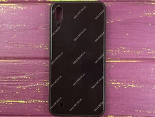 TPU+Стекло Balenciaga Samsung M10 Черный - 1