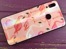 TPU+Glass Monaco P Smart(19) flamingo - 2