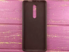 Накладка кожа SIBLING glitter Mi9T/Pro/K20 Black - 2