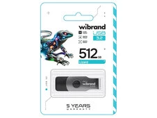 USB Flash 3.2 Wibrand Gen1 Lizard 512GB black - 2