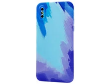 WAVE Watercolor Case iPhone X/Xs blue - 1