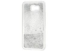 Акваріум блискітки Samsung A720 Heart silver - 1