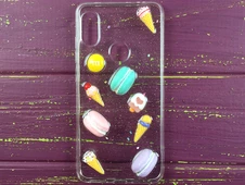 Силикон Macaron 3D Redmi Note 6/6Pro - 1