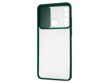 Matte case hide camera Huawei P40 Lite E green - 2