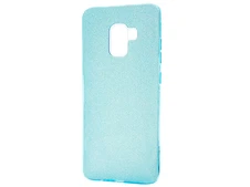 Золотий Дощ Samsung A8+ Blue - 1