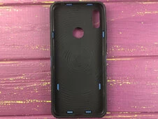 Case ring техно шкіра Y6 Prime(19)/8A blue - 2