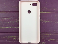 Силікон Candy matte Xiaomi Mi8 Lite light pink - 3