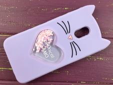 3D КОШКА Любов Samsung J530 Фиолетовый - 2