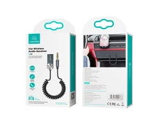 Адаптер AUX Usans US-SJ464 3.5 to USB receiver black - 3