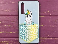 Накладка Pocket Animal Huawei P30 unicorn - 1