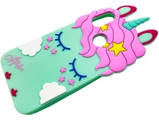 3D Sleep Unicorn Samsung A40 Mint - 2