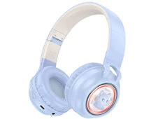 Наушники HOCO W50 CUTE CAT Wireless Blue - 1