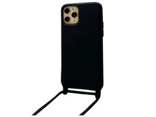 Case soft touch Crossbody iPhone 11 Pro black - 1
