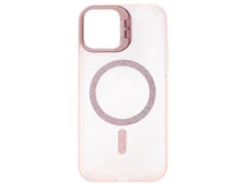 Накладка Crystalshine Bracket Protection MagSafe iPhone 15 pink - 1