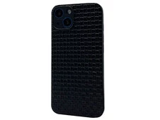 Накладка Leather Wicker iPhone 13 black - 1