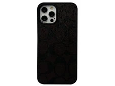 Coach Leather iPhone 12/12 Pro brown - 1