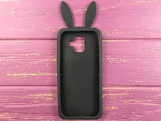 3D Bunny Samsung A6(18) Black - 3