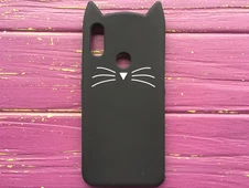 3D КОТ Redmi Note 7 Черный - 1