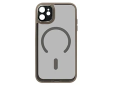 Накладка Metal Protection MagSafe iPhone 11 beige - 1