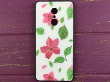 TPU+Glass Diamond Redmi 5 Flower - 1