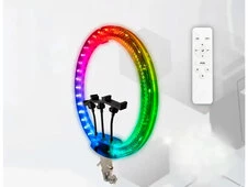 Led стійка 220V RGB 3D-45 Diamond 45cm без штатива white - 6