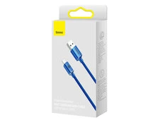 Кабель Baseus Crystal Shine Type-C 100W (2m) blue - 2