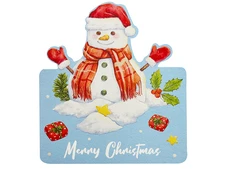 Листівка Новорічна Merry Christmas Snowman - 1