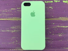 Case soft touch iP5 (01) green - 2