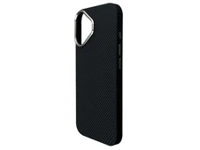 Накладка Elite Carbonique MagSafe Metal Frame iPhone 16 black - 2