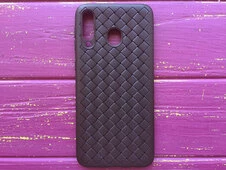 Силиконовое плетение Samsung M20 Black - 1