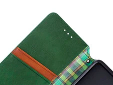 Книжка GETMAN Cubic Samsung S25 green - 2