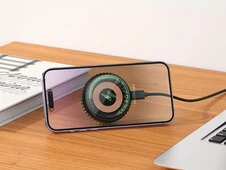 Wireless Charger Hoco CW57 Air-Cooled Magnetic 15W Type-C black - 5