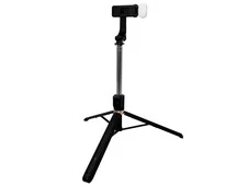 Монопод-трипод PLOKAMA LIVE-K9 Led(1.7m/1 led лампа) black - 2