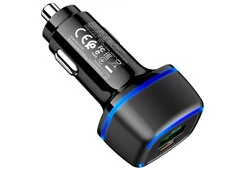 АЗП Borofone BZ14A 1Type-C/1USB/20W/QC3.0 + кабель Type-C to Type-C черный - 2