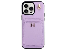 Чохол Hermès Birkin iPhone 14 Pro Max light purple - 1