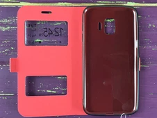 Кн.MOMAX 2 окна Samsung J2 Core/J260 красный - 2