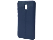 Чехол кожа Autofocus Redmi 8A blue - 1