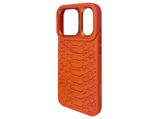 Kajsa Snake Pattern MagSafe iPhone 17 Pro orange - 2