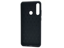 Накладка кожa Autofocus Huawei Y6P (20) black - 2