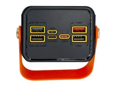 Power Bank TUGII Y104 PD22.5W/ + кабель Type-C/Lightning 40000mAh black - 5
