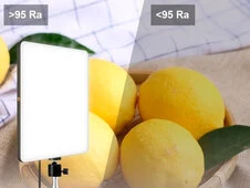 Led лампа відеосвітло 220V Remote MM240 23cm без штатива - 3